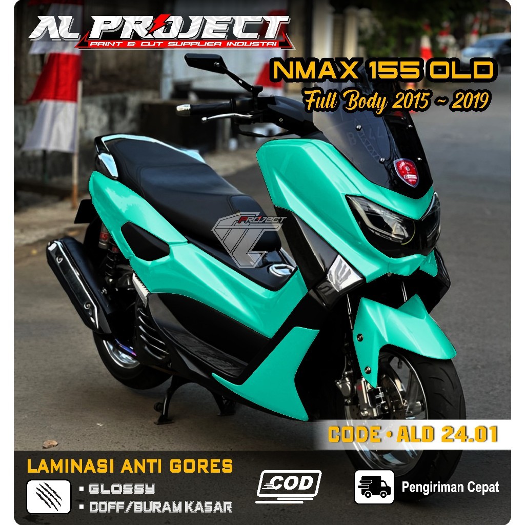 ( COD ) Sticker Decal NMAX OLD Lama Polos Full body 2015 2016 2017 2018 2019 Decal Stiker Variasi Nm