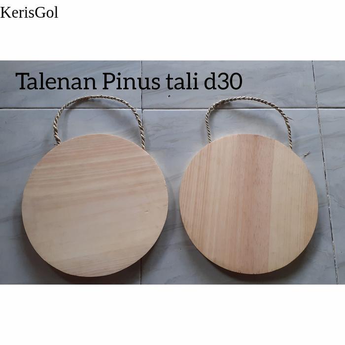 Talenan Bulat Tali D30 cm/Talenan Lukis /Talenan Tali D30 GL11