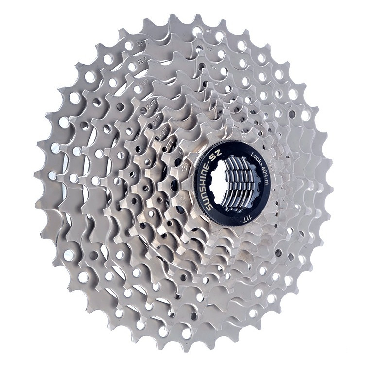 SUNSHINE Bicycle Cassette 8/9/10/11/12Speed Freewheel 32/36T/40T/42T/46T/50T/52T Sprocket HG Structu