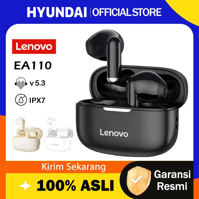 OTOMAX Lenovo Thinkplus EA110 True Wireless Bluetooth Mini Earbuds Earphone TWS HD Sound Stereo IPX7