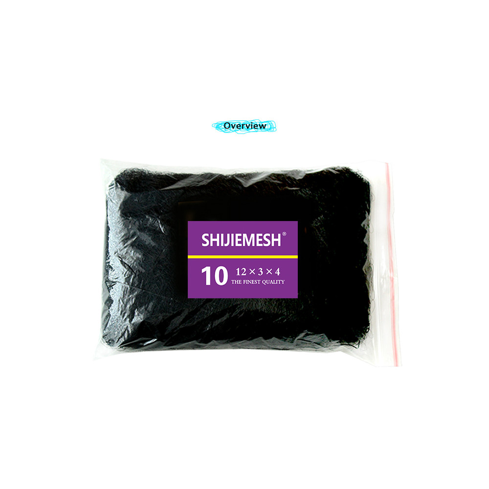 Anti-wind 4 Pockets 12M x 3M 50mm Hole Orchard Garden Anti Bird Owl Hawk Net PP 210D/3 Knotted Mist 