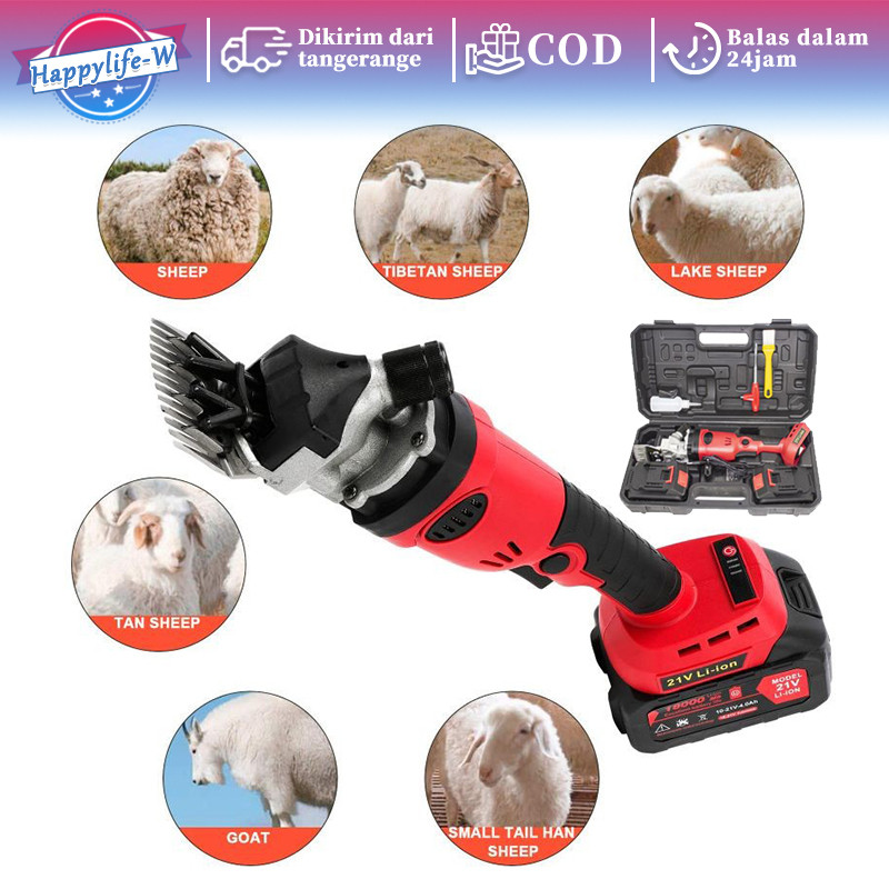 Alat Cukur Kambing  Mesin Potong Cukur Bulu Domba Kambing Gunting Mesin Potong Bulu Kambing