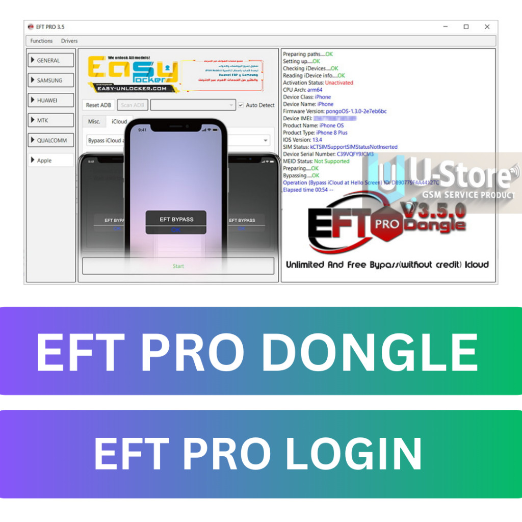 EFT pro tanpa Dongle Software