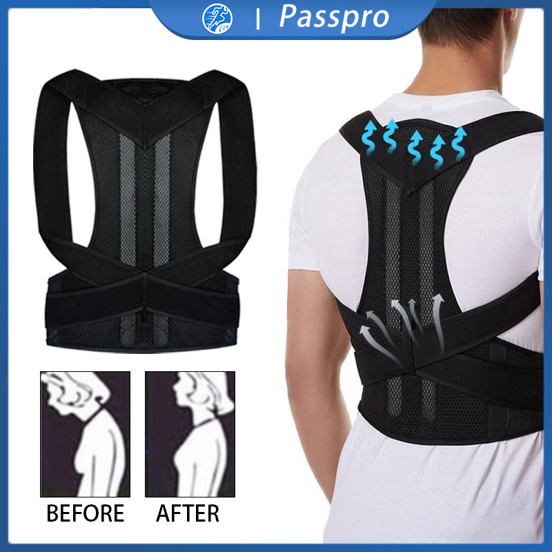 Korset Punggung Bungkuk Posture Belt Penyangga Punggung  Alat Biar Gak Bungkuk Alat Kretek Punggung 