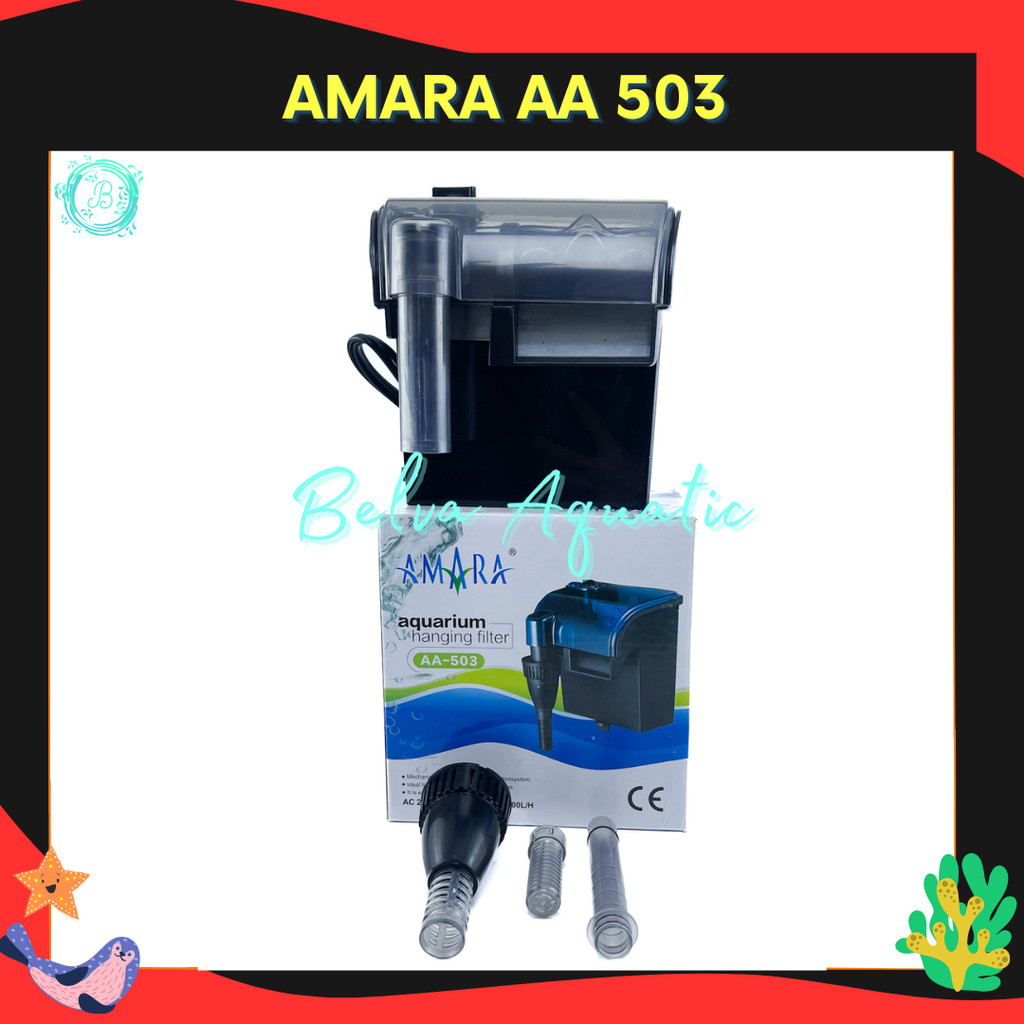 Amara_AA-503_Hang_On_Filter_FIlter_Gantung_Aquarium_Filter_Samping_Aquarium_Amara_AA_503