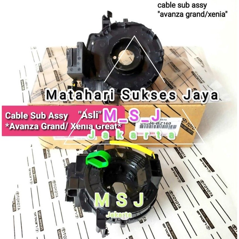 Cable Sub Assy Kabel Spiral Klakson Toyota Avanza Grand Xenia Asli