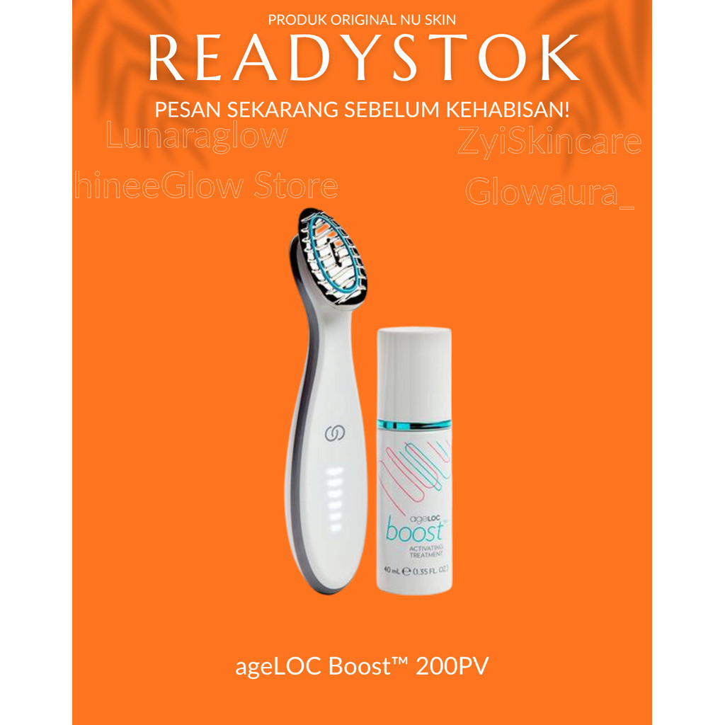 NU ageLOCC Serum Boost Activating Treatment + Alat Treatment NUS Skin ™ 200PV Perawatan, Kecantikan 