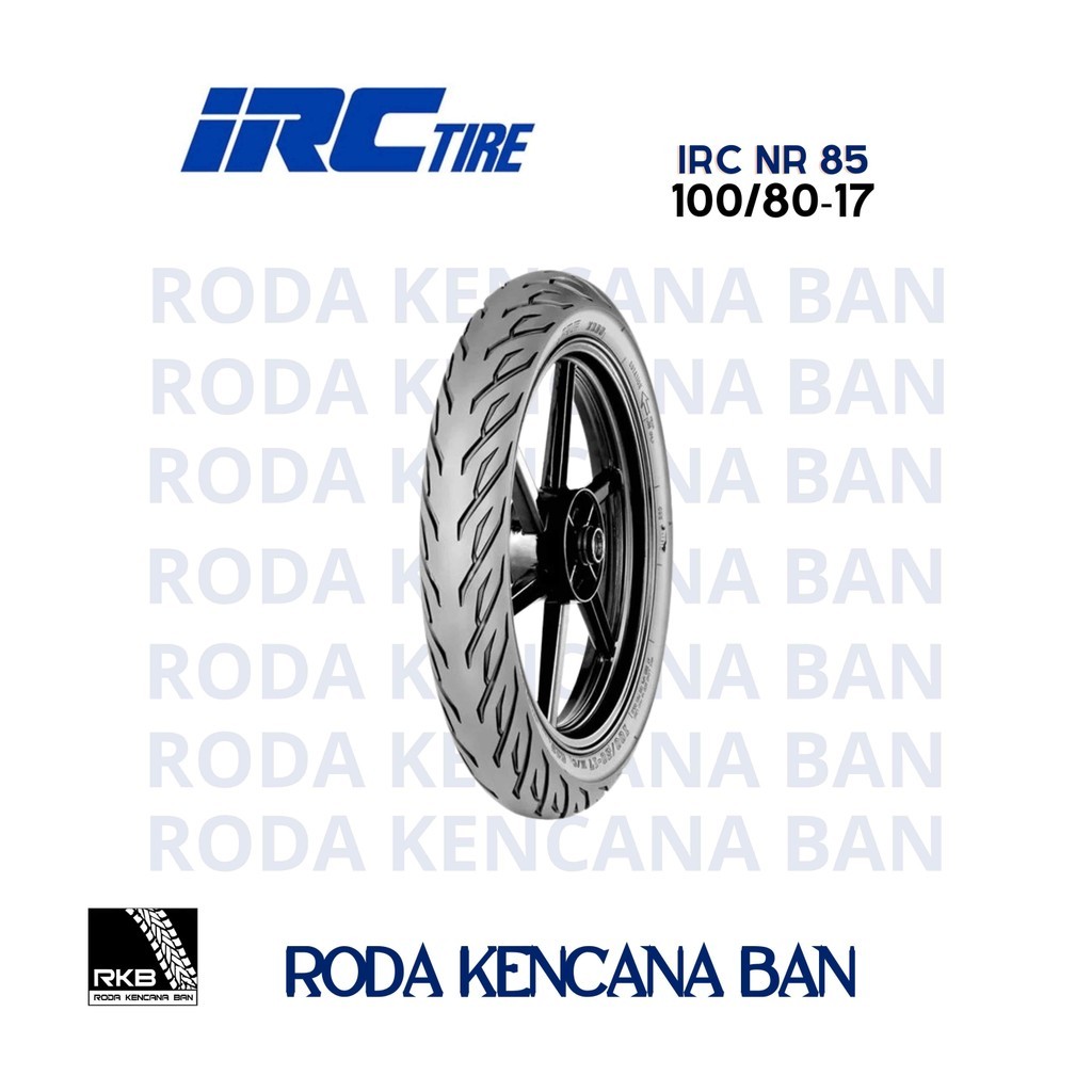 Ban Motor IRC NR 85 size 80/90 R14 - Tubeless Ban Belakang  Supra GTR 150,  Sonic 150R, Mx King 150,