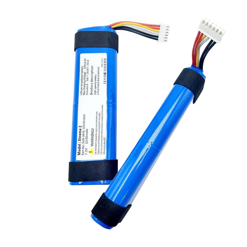 7.2V 5200/12500mAh Original Battery For JBL Xtreme 2 SUN-INTE-103 2INR19/66-2 ID1019 For JBL Xtreme2
