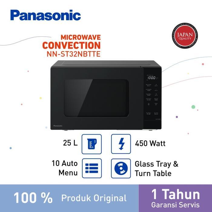 Microwave Oven Panasonic 25 Liter NN-ST32HM - Hitam - ST32NB