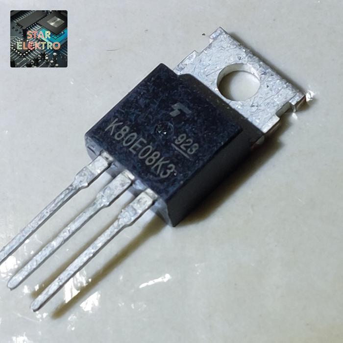 K80E08K3 To-220 Toshiba TK80E08K3 K80E08 K3 80E08 Mosfet N-Channel 80A 75V Transistor FET TERBAIK...