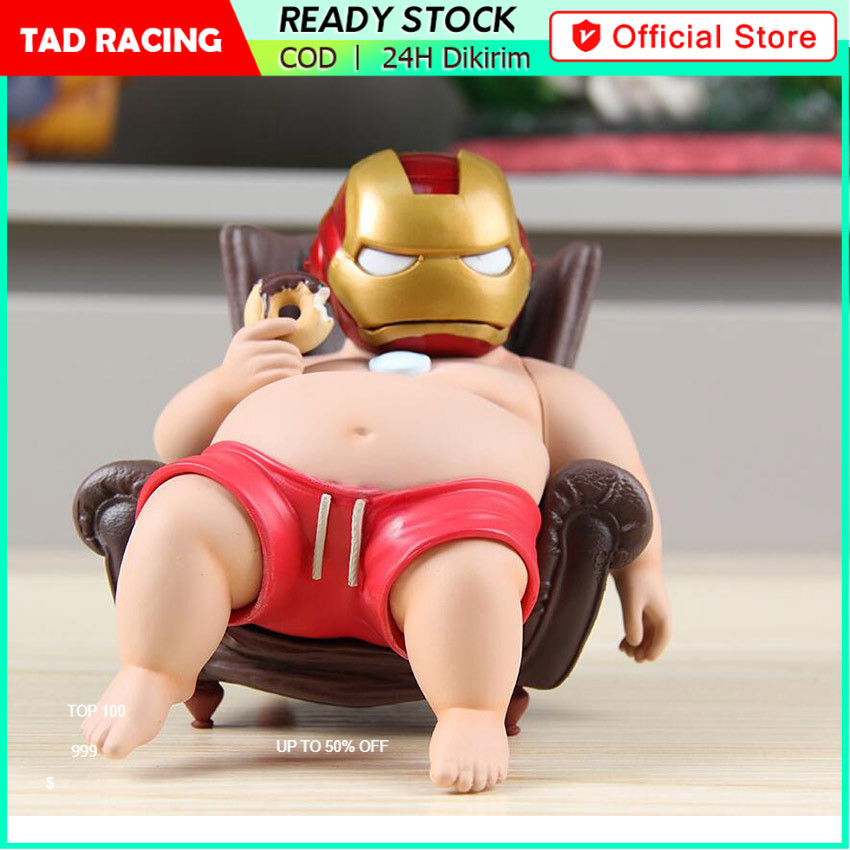 Patung Pajangan Figure Mainan Fat Man Hadiah Mainan Pajangan Kantor Meja Pajangan Anime Figure