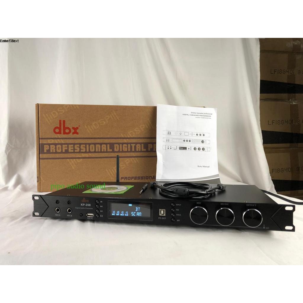 PROSSESOR KARAOKE DBX KP208 PROFESIONAL DIGITAL PROCESSOR DBX KP 208 BLUETOOTH