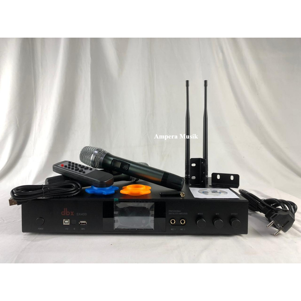 DIGITAL KARAOKE DBX SX400 POWER AMPLIFIER KARAOKE SX 400
