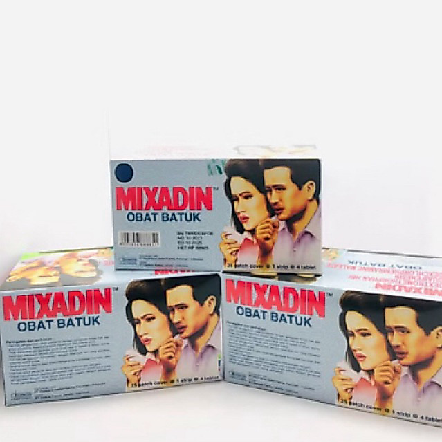 Mixadin / Mixadin Obat Batuk / 1 Box isi 25 lembar