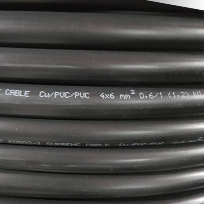 Kabel NYY 4x6mm Potongan - kabel tufur nyy 4x6 merk 4 besar