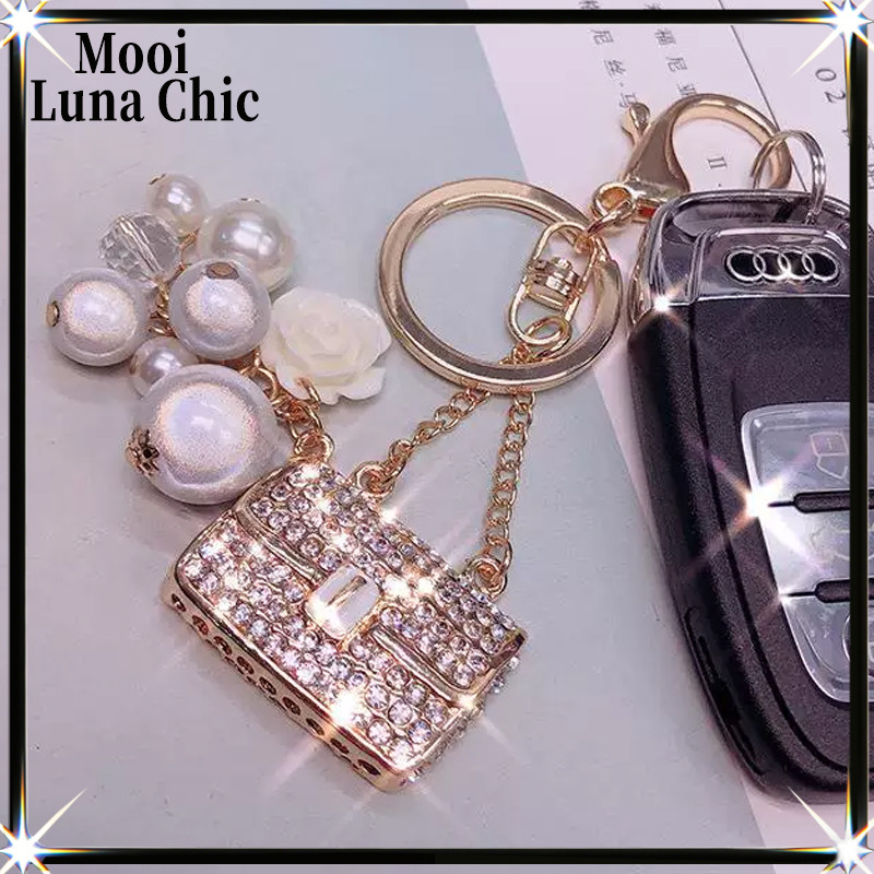 Gantungan Kunci Diamond Tas Kecil Gantungan Tas  Diamond Mini Wanita