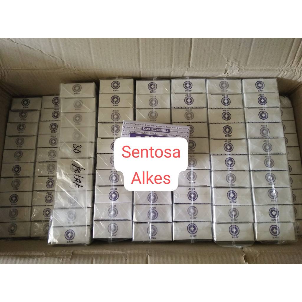 PROMO Kasa Steril / Kasa Hidrofil BUNDAKU 16x16 (1Karton=300 kotak)