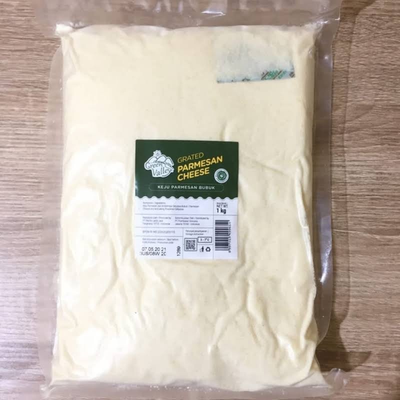 parmesan cheese Green Valey kemasan 1kg parmesan Keju edam edam cheese cheese keju bubuk import keju