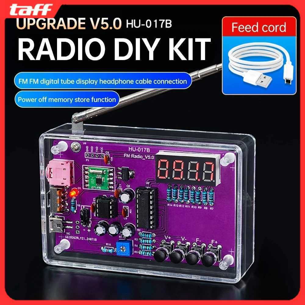 Radio FM DIY Portable RDA5807 Module Frequency 87-108MHz - HU-017B
