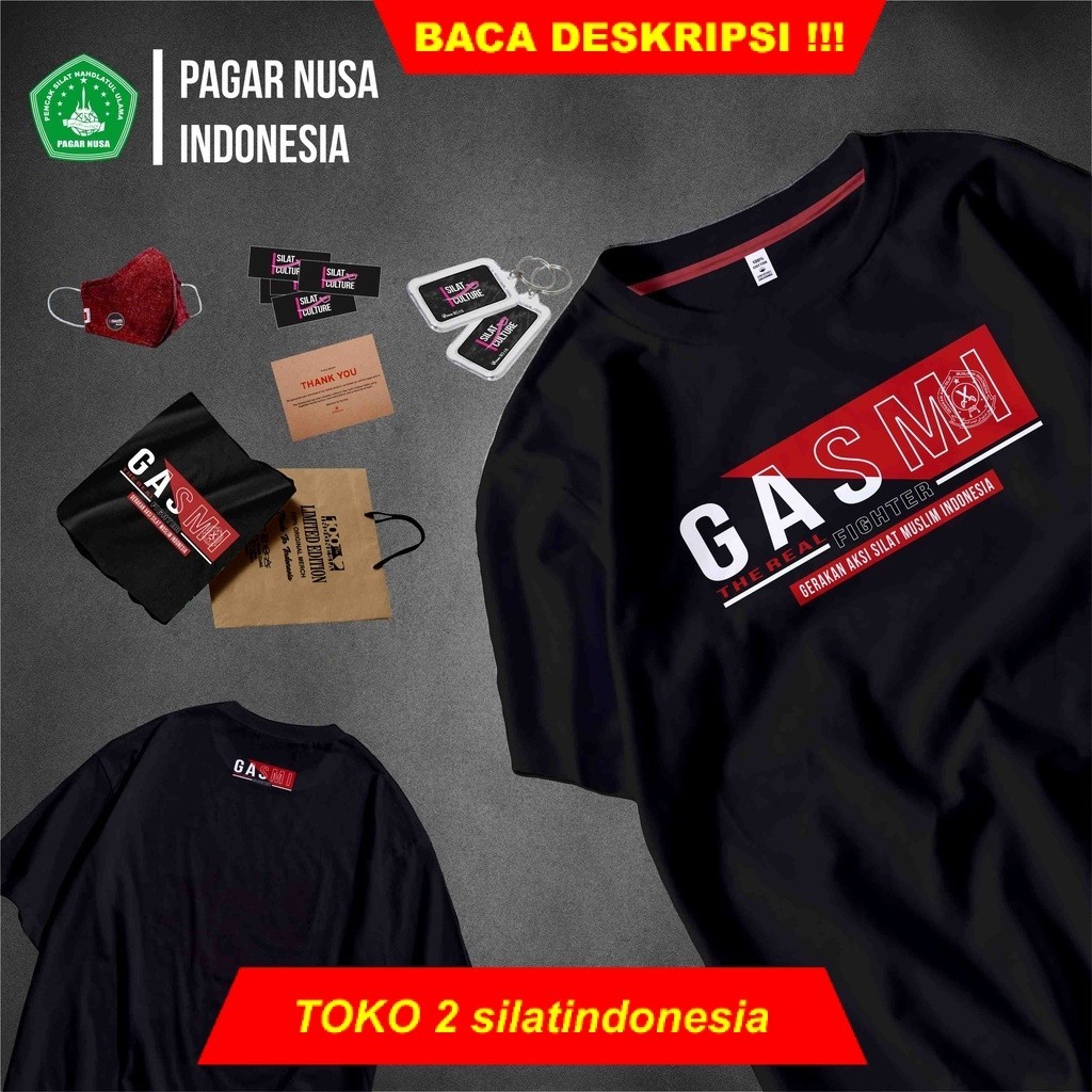 Kaos Gasmi Arpansa Pagar Nusa Distro Kode Gasmi Real