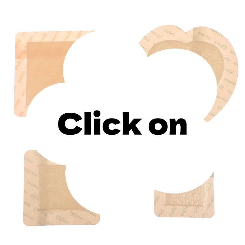 5Sizes Wound Care Hydrocolloid Adhesive Dressing Wound Dressing Sterile Bedsore Healing Pad Pat Dres