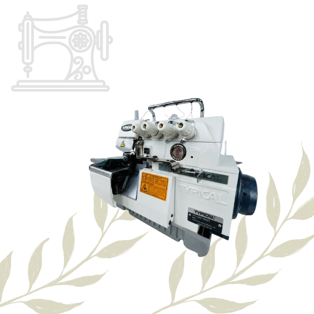 TYPICAL GN794D Mesin Obras Benang 4 Typical Servo Direct Drive Motor GN 794D / GN 794 D / GN-794-D