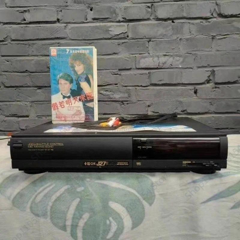 Used Original 85%new  J27 Vintage Video Recorder, Vintage Cassette Player VHS Format Video Tape
