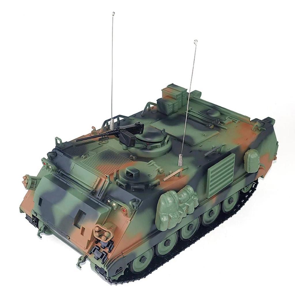 Toy TD 1/16 RC Tank M2412-C M113A2 APC Infrared Turret Rotary 360 Degree Remote Control Military Veh