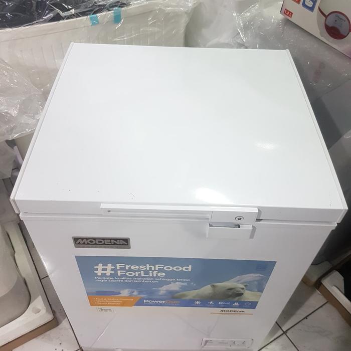 Modena Chest Freezer Box 100Liter MD-10W PROMO MURAH GARANSI