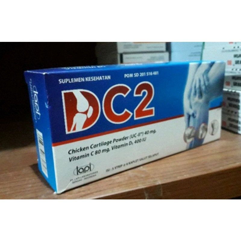 [TERLARIS] DC2 Lapi Vitamin Tulang Dan Sendi 30 Tablet