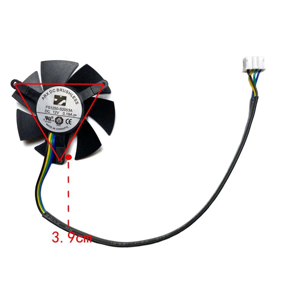 New For NVIDIA LEADTEK Quadro K620 P520 P40 P600 P1000  Graphics Card Replacement Fan