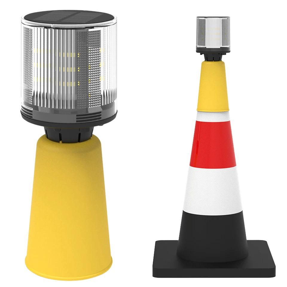 Solar Traffic Tower Crane ning Light LED Bulb Lamp Traffic Alarm Light for Construction Traffic Fact