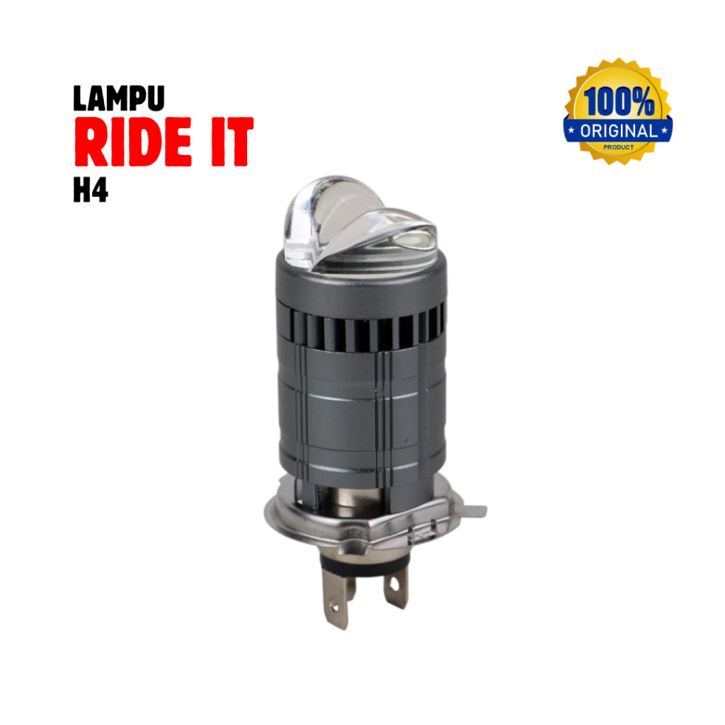 LAMPU LED LASER H4 PNP LASER LED ORIGINAL RIDE IT H4
