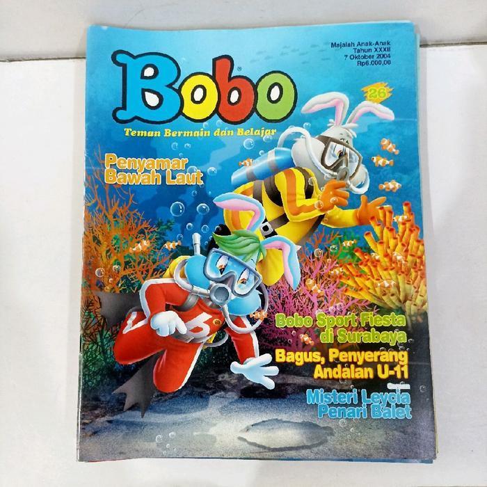 Bobo Majalah anak-anak Tahun XXXII 7 Oktober 2004 - Penyamar bawah laut