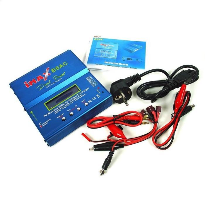 Charger IMAX B6AC B6-AC 80W Fast Balance Charger / Discharger 1-6 Cells - Imax B6AC