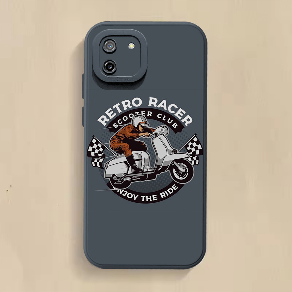 Realme C11 2020 C11 22021 C12 C15 C20 C25 C33 Case Bumper - Case Custom - Motif Keren - Bumper