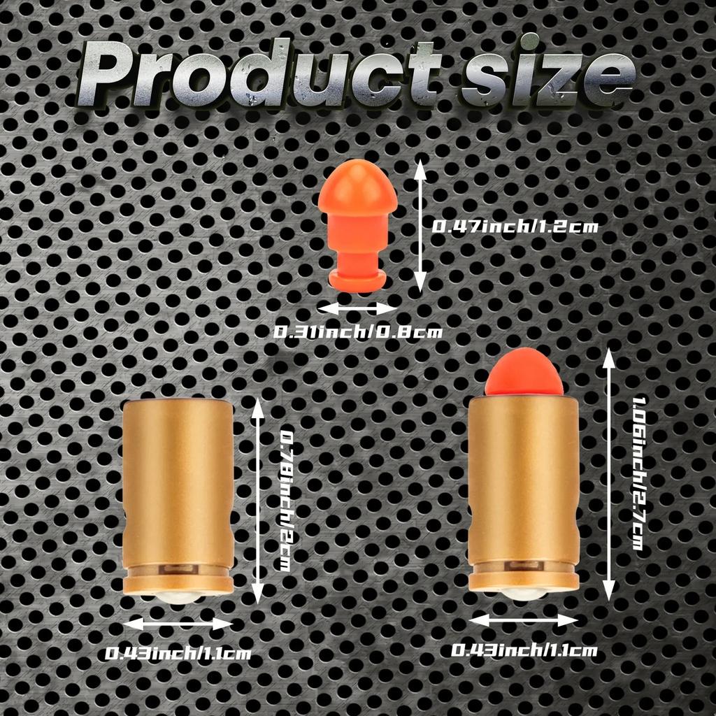A4Soft EVA Foam Darts Stress Shot Toy  Shells Bullets For s Toy Pistol USP Colt Shooting Games