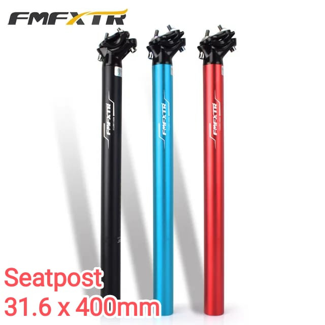 Foto FMFXTR Seatpost Tiang Sadel Alloy diameter 31.6 Panjang 400 mm 3D Forging High-strength