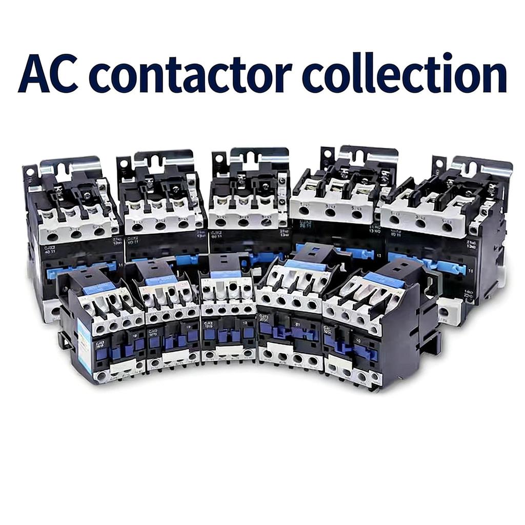 AC Contactor CJX2-1210/0910/1810/2510/3210/1801/2501 9-32A 220V/380V Coil LC1 Motor Starter 3 Pole I