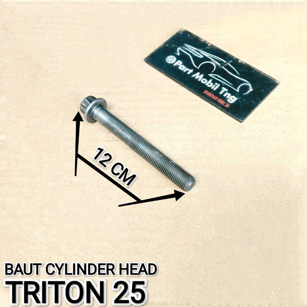 Baut Bolt Bold Cylinder Head Deksel Mitsubishi Pajero Triton 25 2500cc 4D56U