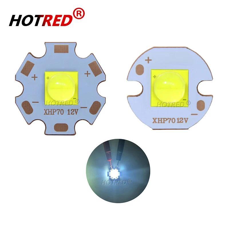 Epileds 7070 20W 12V 6V Led replace MKR XHP70 XHP50 LED Emitter Cool White 6500K LED ode ip Light wi