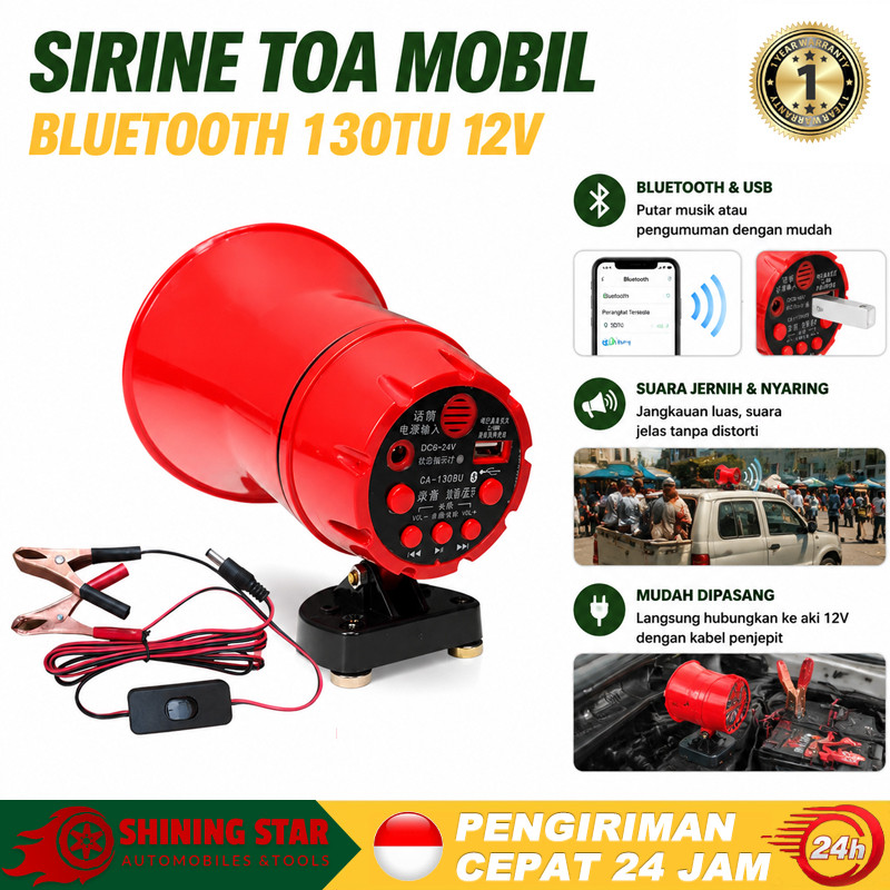 (Ready Stock)Toa Megaphone Megaphone Speaker Corong Sirine Bisa Rekam Suara Pengeras Suara Bisa Reka