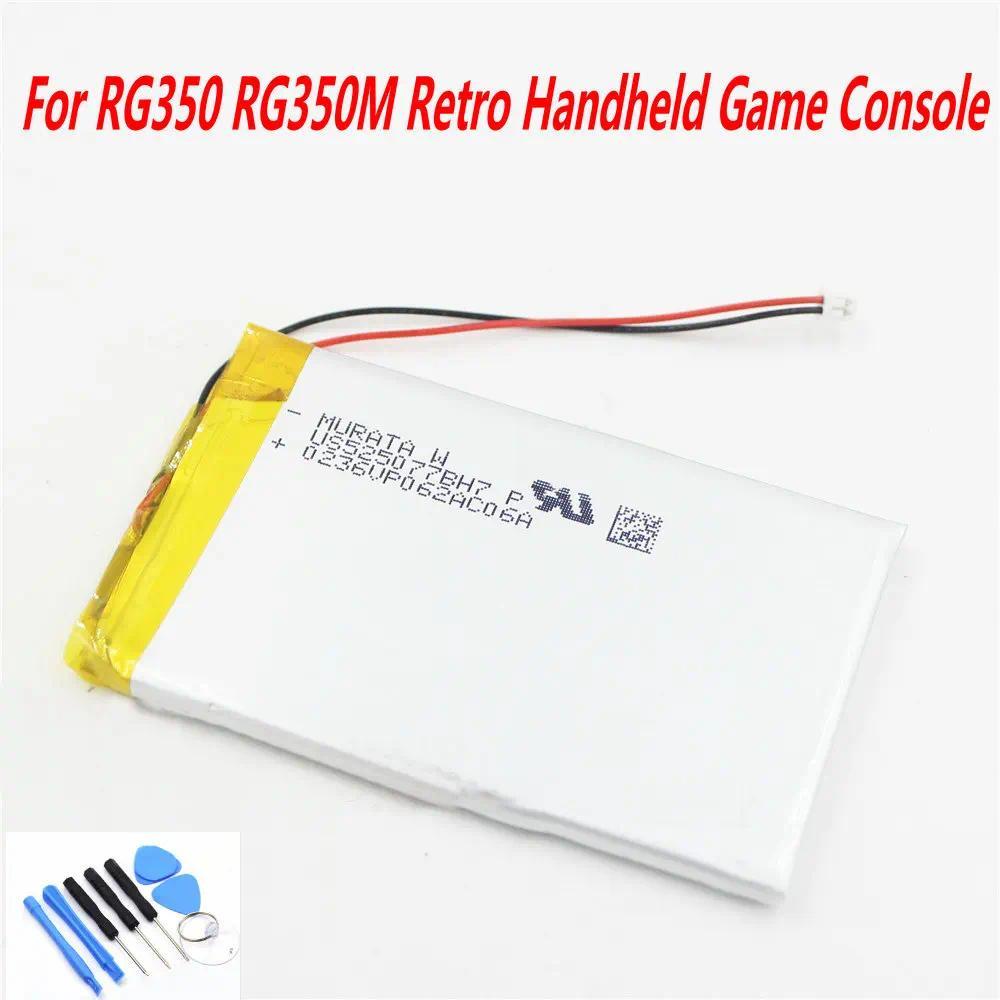 High Quality 3200mAh Battery For RG350 RG350M Retro Handheld Game Console Replace battery