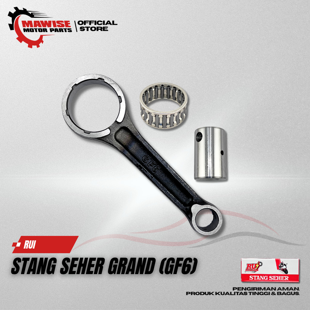 STANG SEHER GRAND GF6 - CONROD CONNECTING ROD HONDA ASTREA PRIMA SUPRA X LAMA WIN STAR