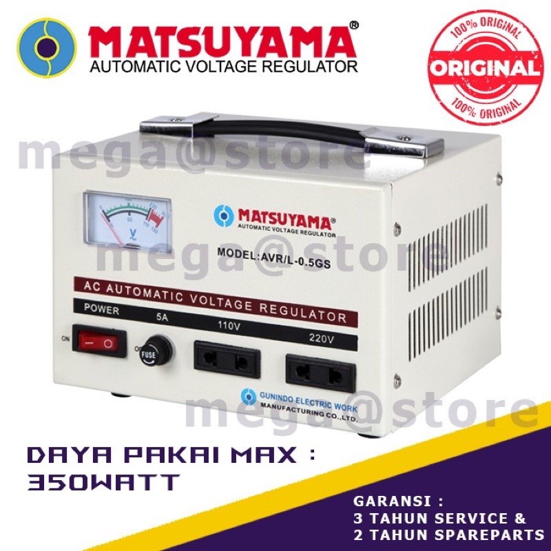 Stabilzer MATSUYAMA 500 Watt WBS