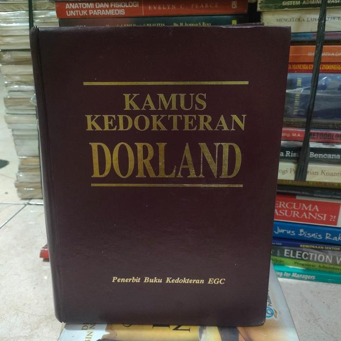 ORIGINAL BEKAS KAMUS KEDOKTERAN DORLAND EDISI 26 HARD COVER