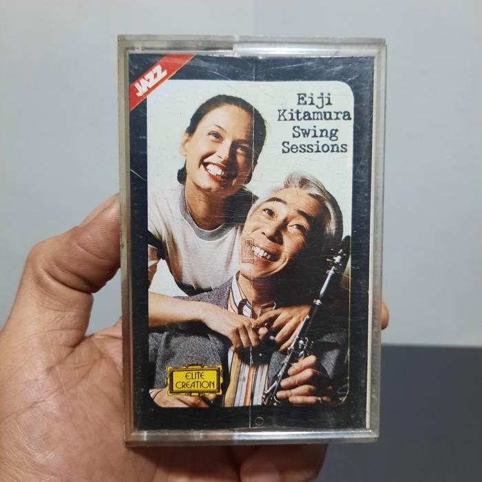 Kaset pita kolektor EIJI KITAMURA - Swing Sessions - JAZZ tape - musisi klarinet japan - elite creat