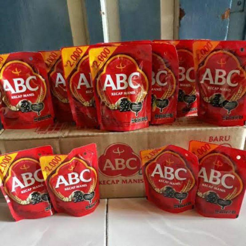 Kecap Manis ABC 65ml 1 Dus [Isi 48 Pcs] / Kecap Kemasan 2000 1 Karton