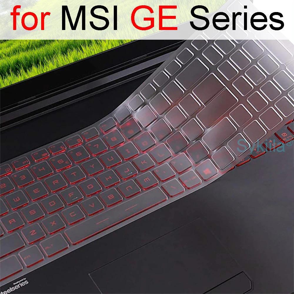 Keyboard Cover for MSI GE73 GE62 GE70 GE60 GE73VR GE72 GE72VR GE72MVR GE Silicone Protector Skin Cas
